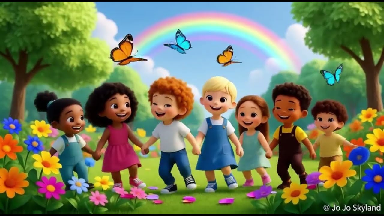 Giggle Garden – Fun Songs for Little Ones 🌸🎶 | Cheerful Kids Song for | Playful Nursery Rhyme