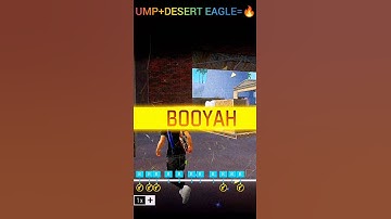 1V1 CUSTOM😏 | UMP+Desert eagle=👽😈🔥 | Only Headshot challenge🥵 | #freefire #shorts