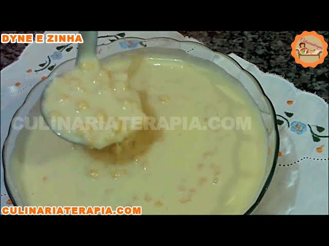 (CANJICA AMARELA) MUNGUZÁ PERNAMBUCANO COM LEITE DE COCO E LEITE CONDENSADO