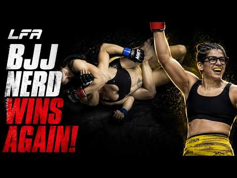 BJJ mega — star's second MMA fight — LFA MMA