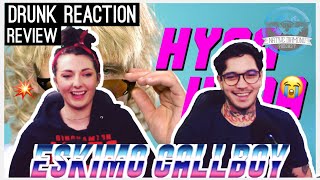 COUPLE REACTS | ESKIMO CALLBOY - "HYPA HYPA" | REACTION / REVIEW | DRUNK REACTION