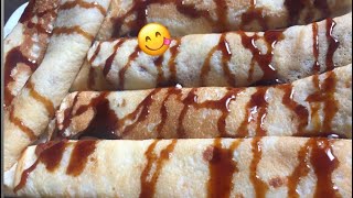 روتيني اليومي 🤦🏻‍♀️🤦🏻‍♀️/غذاء بسيط🍴/كريب غزال وسهل بزاف🥞🥰