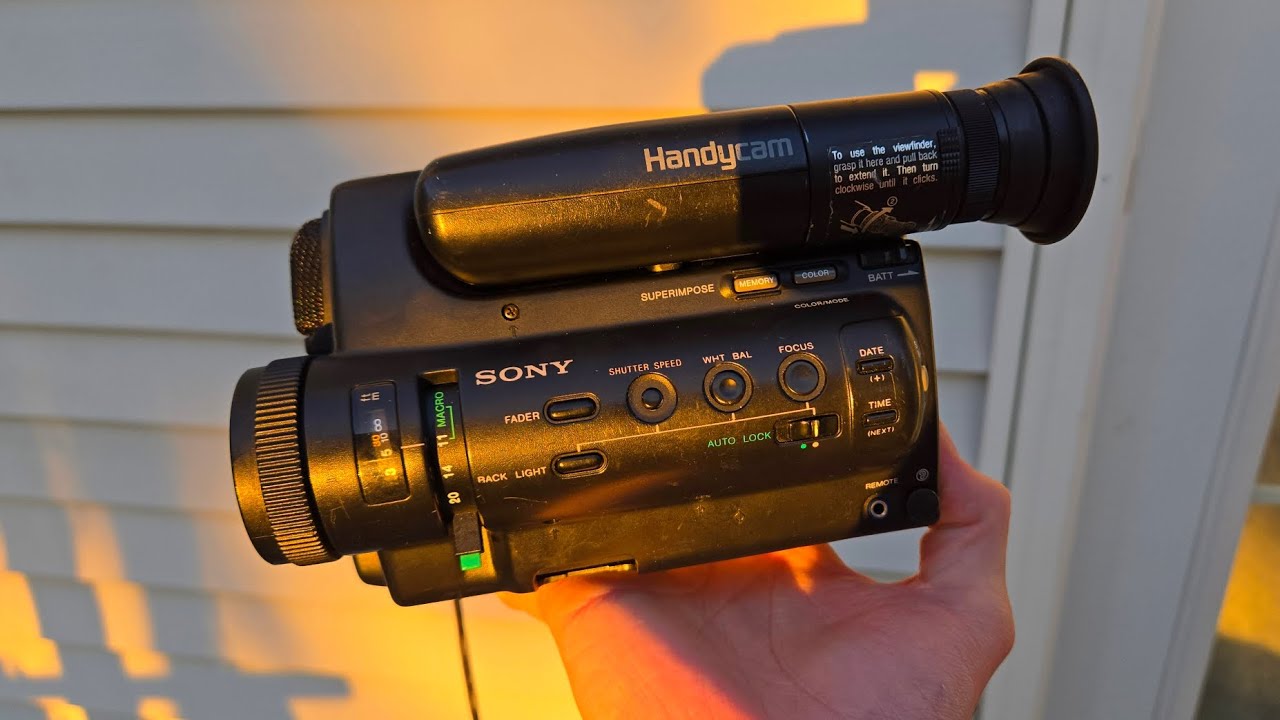 Sony CCD-TR5 8MM Camcorder Test Footage - YouTube