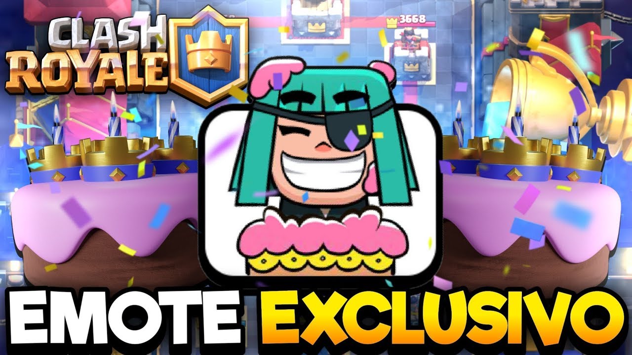 King new emote  Clash royal cartas, Clash royale, Cumpleaños de clash  royale