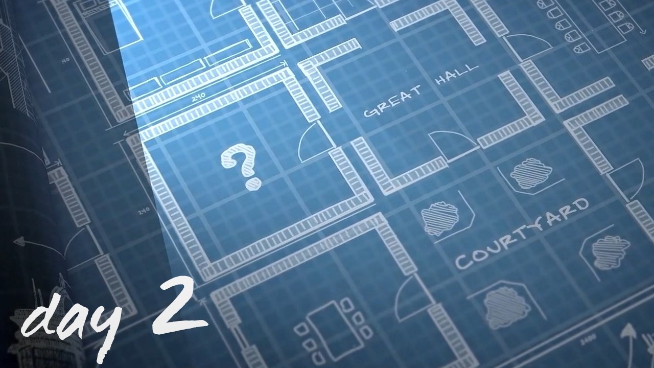 Day 2, Blue Prince - Chill Puzzle Exploration Game Daily