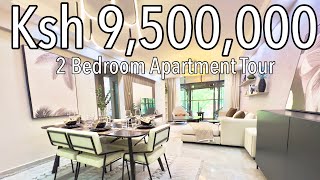 Inside a 2 bedroom apartment for sale | modern luxury house tour