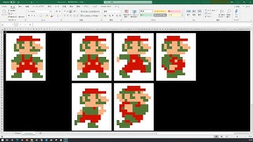 エクセル VBA マリオ Super Mario Bros VBA