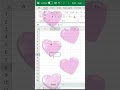 Excel Trick: Show Heart Symbol Instead of Numbers | Secret Custom Format! ❤️