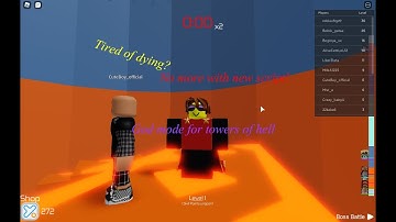 Tower of hell I Godmode script