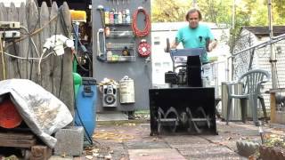 Noma Snowthrower - Cold Manual Start Up