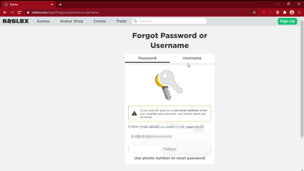 How To Get Back A Roblox Account