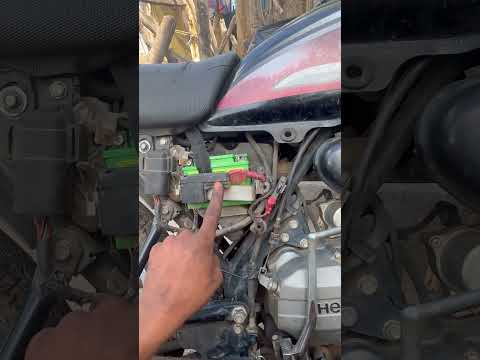 Without battery, how start or not start bike #trendingshorts #virelshirts