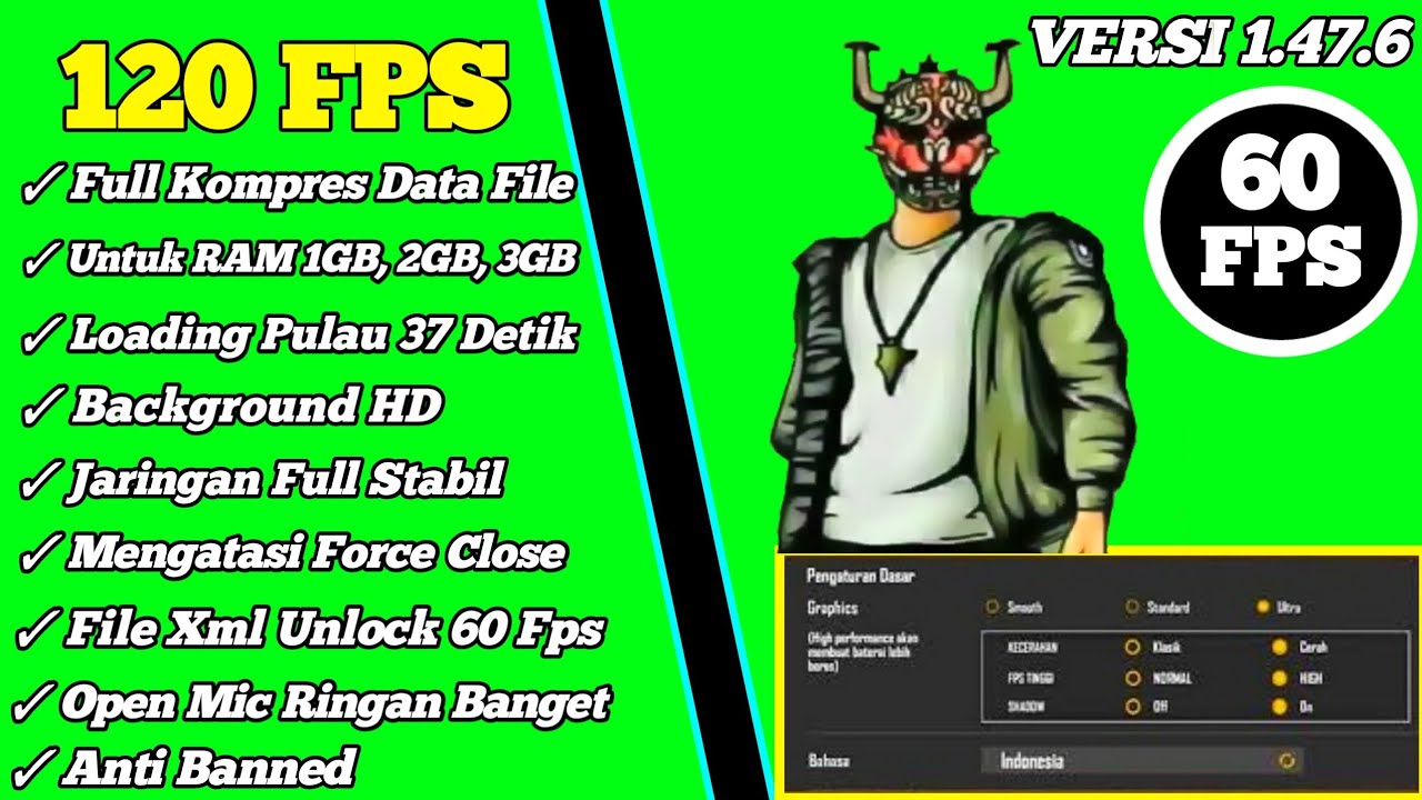 Fix Lag Free Fire Config Ff No Lag Terbaru 1 47 6 Youtube
