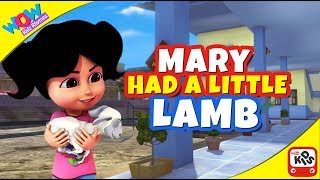 Download lagu Mary Had A Little Lamb I Vir The Robot Boy I Cartoon Animation Nursery songs by WowKidz Rhymes