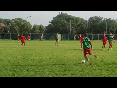 Gs Tv - il primo allenamento dell'Us Grosseto diretto da mister Liguori