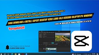 How to Download & Install the Old Version of CapCut Desktop on a Windows Laptop/PC