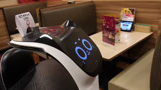 Kitty Cat Waiter Robot !! So Cute!