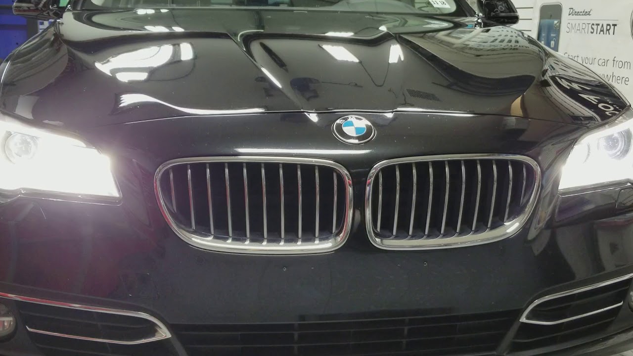 BMW F10 remote start - YouTube