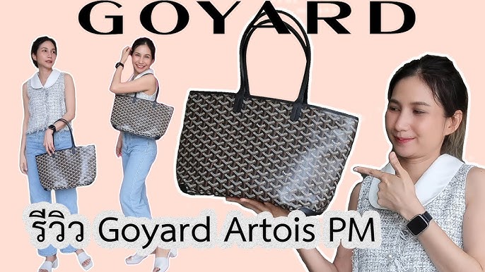 Goyard Tote Sizes: The Goyard St. Louis Tote And The Goyard Artois Tote