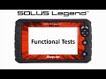 Functional tests solus legend pt 410  snapon training solutions