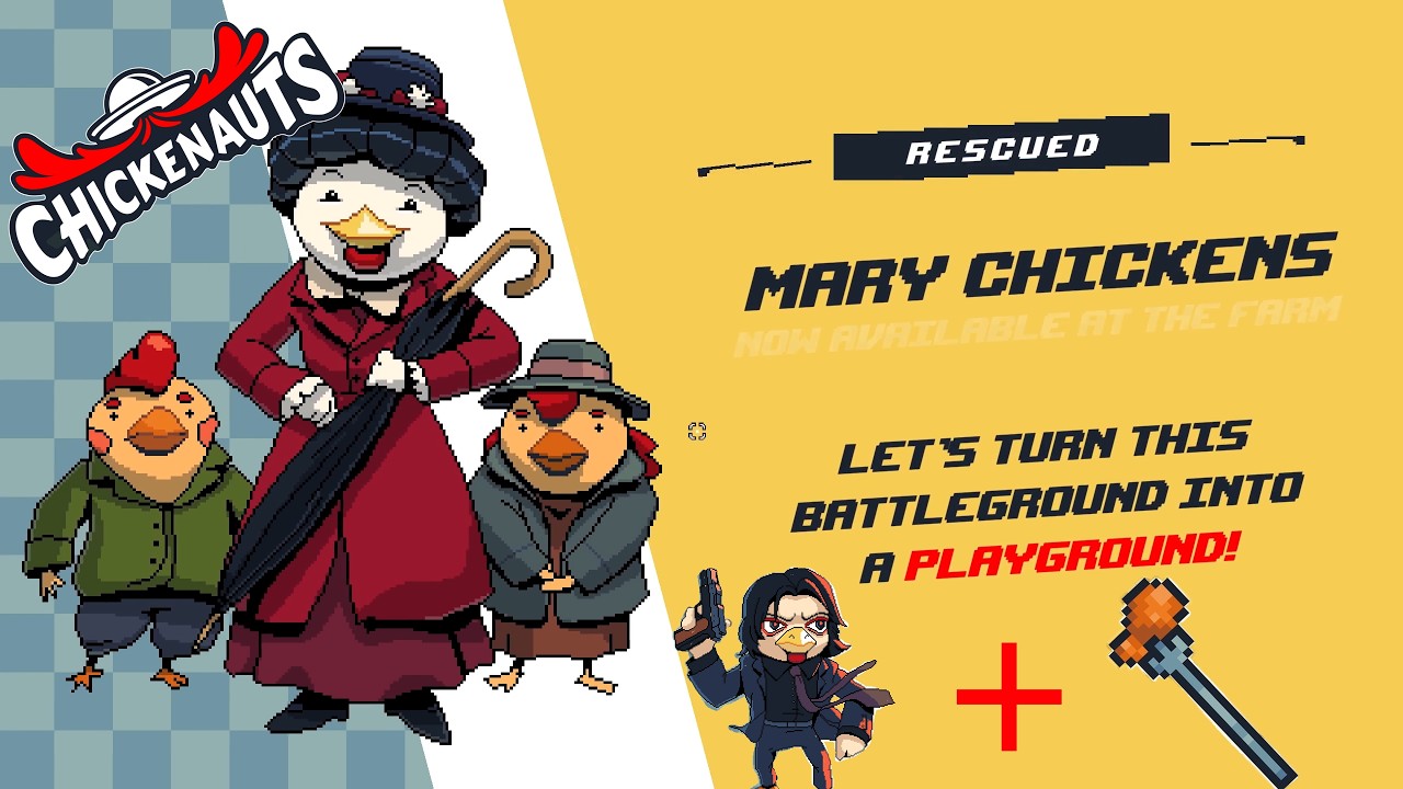 Using John Chick and a Fork to Save Mary Chickens!