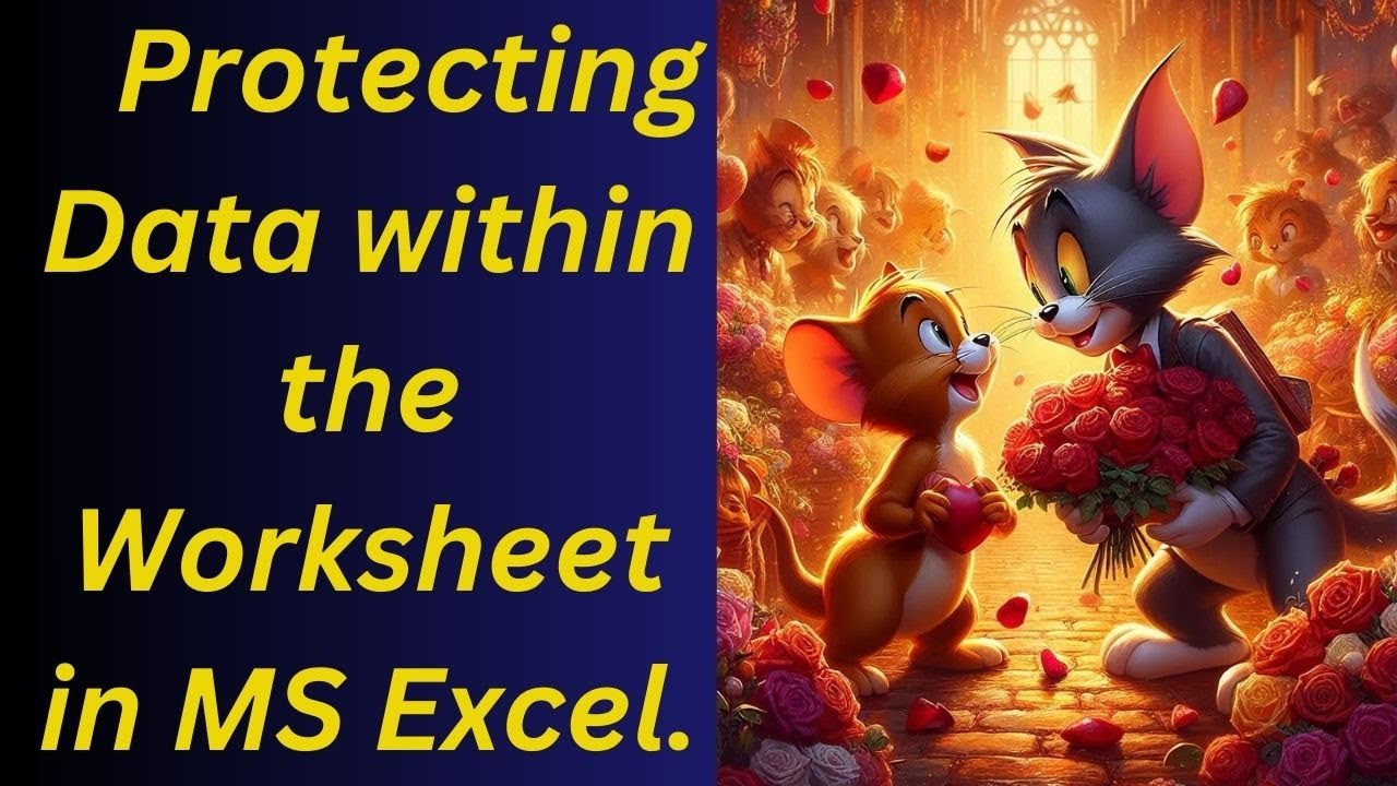 Protecting Data Within The WorkSheet In MS Excel YouTube Protecting data within the worksheet in ms excel youtube
