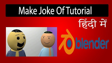 Blender 2.8 How to create Make Joke of Video [Apply Color on Character] | Step by Step Tutorial - P3