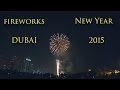 Dubai New Year fireworks 2015 Atlantis, JBR, Palm Jumeirah in Dubai (UAE) WoW!!!