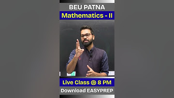 Mathematics - II | B tech 2nd Sem | Previous year Questions | Live Class #beu #semester#bihar