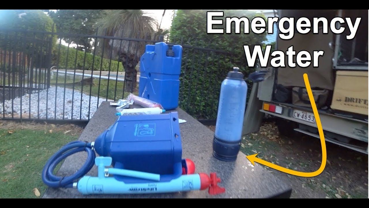 Emergency water filters for camping YouTube