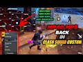Mp40 and MP5 Back In clash squad CUSTOM-UPCOMING UPDATE- 24kGoldn - Mood ❤️ ( FreeFire Highlights )