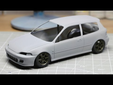 Building Your First Scale Model Car: Painting the Body 