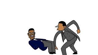 Chris Rock dodges Will Smith&#39;s slap.