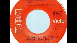 JIMMY CASTOR BUNCH - Tribute To Jimi: Purple Haze / Foxy Lady