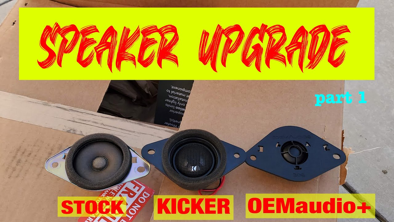 Awesome Speaker Upgrade for my Toyota Tacoma - OEM Audio Plus Review with before and after demo