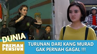 MOMEN AISYAH ANAKNYA KANG MURAD HAJAR LAWANNYA SAMPAI JATOH KE TANAH - DUNIA PREMAN PENSIUN