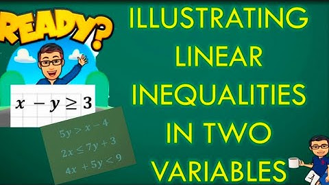 Illustrating Linear Inequalities in Two Variables