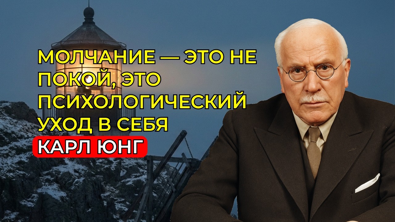 МОЛЧАНИЕ — ЭТО НЕ ПОКОЙ, ЭТО ПСИХОЛОГИЧЕСКИЙ УХОД В СЕБЯ || КАРЛ ЮНГ