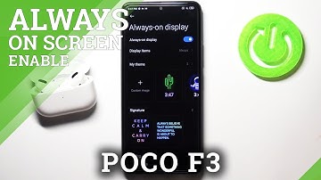 How to Change Always on Display Theme in Xiaomi Poco F3 – AOD Settings