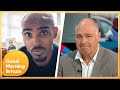 The Hero Teacher Who Saved Sir Mo Farah & Changed His Life Gives His First Hand Account | GMB