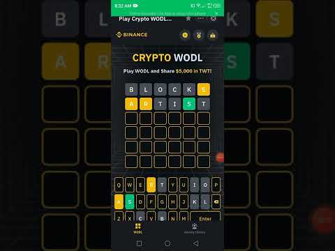 binance wodl answer web3.0 #twt token