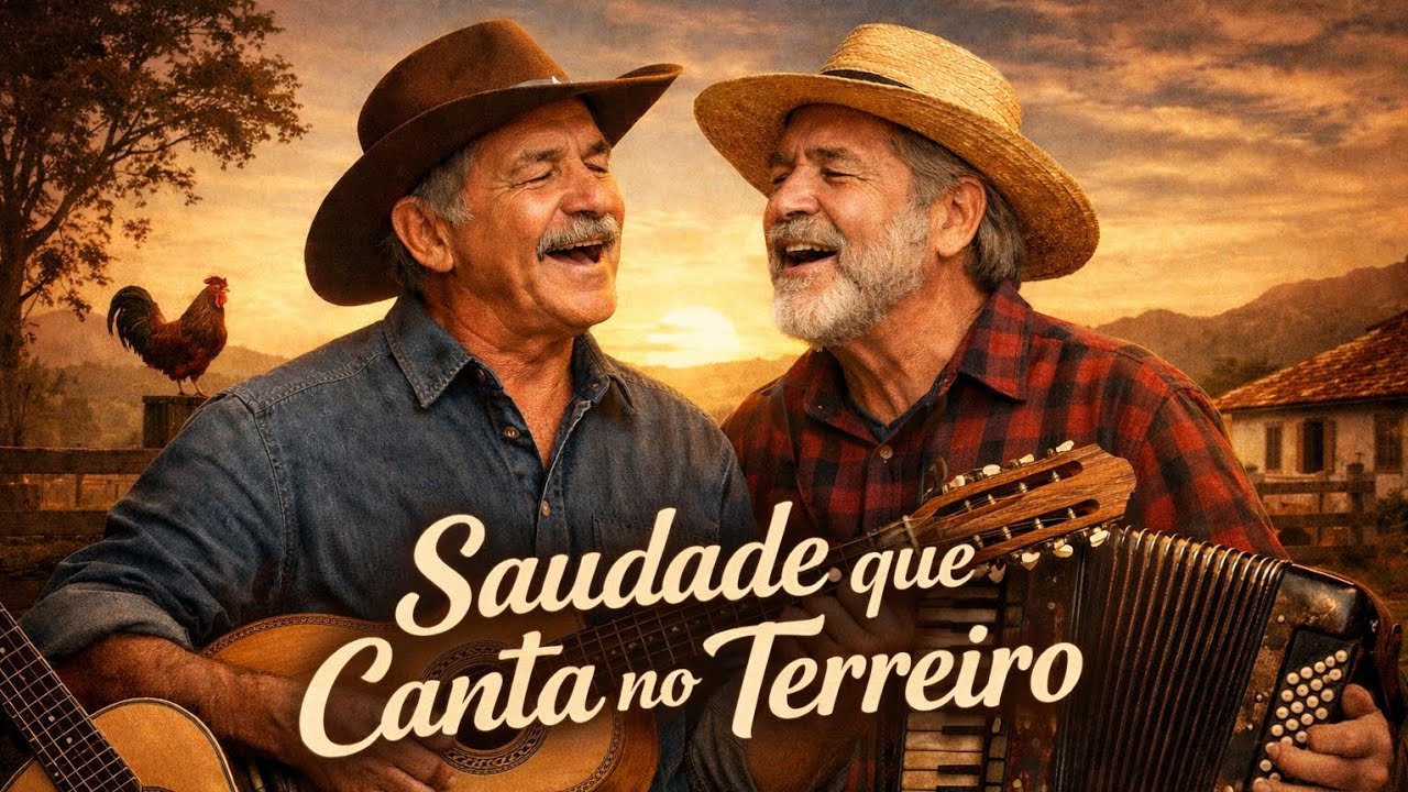 SAUDADE QUE CANTA NO TERREIRO - SERTANEJO RAIZ - MODÃO