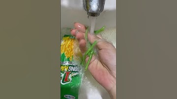 Tăm cay rửa bằng sà bông và cái kết không ăn được đâu #shortvideo