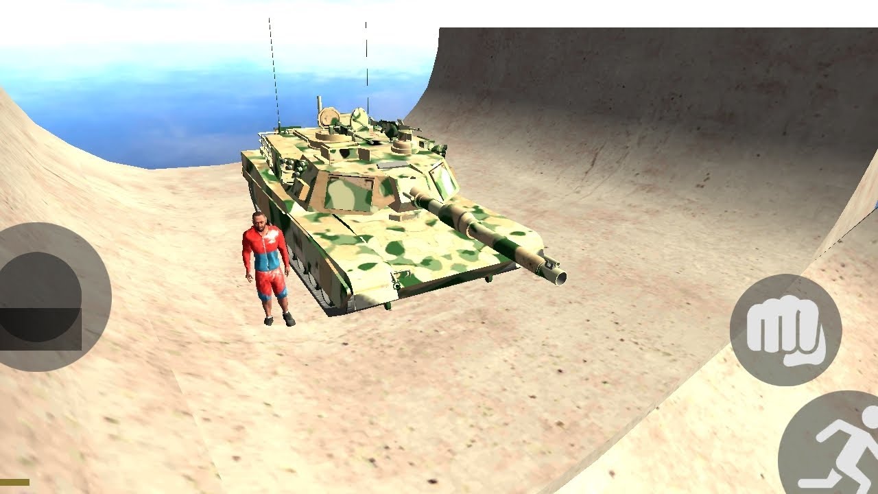 Army Tank in Mega ramp Gaming 