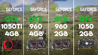 GTX 1050 Ti vs GTX 960 4GB vs GTX 960 2GB vs GTX 1050 Test in 6 Games