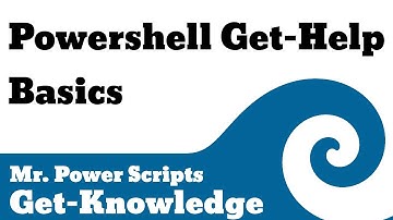Powershell Get-Help Basics
