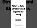 What is DSA? Explained in 30 Seconds 🚀 #DSA #Coding #Programming #LearnToCode #Shorts