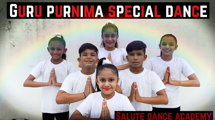 GURU PURNIMA SPECIAL DANCE | GURU BRAHMA | LATA JI | SALUTE DANCE ACADEMY | DANCE COVER | DEDICATED
