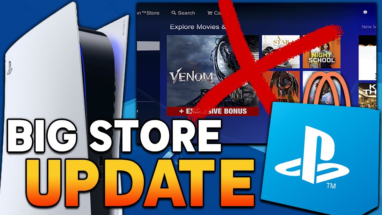 Big PlayStation Store Update + PS5 Game Updates - YouTube