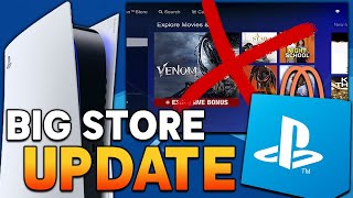 Big PlayStation Store Update + PS5 Game Updates